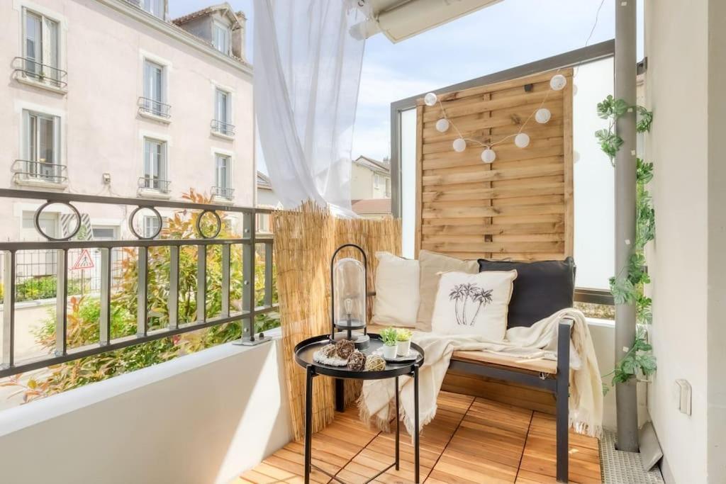 Super Appartement Cosy-Jacuzzi Proche De Paris Rosny-sous-Bois Exteriör bild