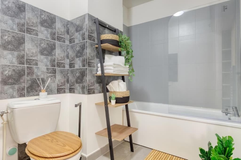 Super Appartement Cosy-Jacuzzi Proche De Paris Rosny-sous-Bois Exteriör bild